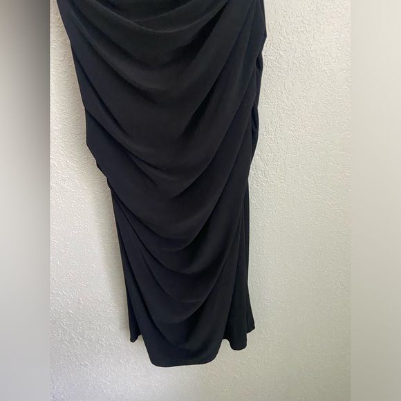 NWOT, Laundry by Shelli Segal Women’s Twist Body-Con Black Cocktail Dress Size 4 - Picture 12 of 12